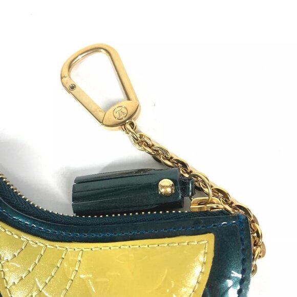 LOUIS VUITTON MonogramVernis Pochette Oiseau Bag Charm Wallet Bird purse - Picture 6 of 11